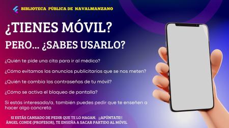 Imagen CURSO GRATUITO. CONTRASEÑAS Y USO DEL MÓVIL