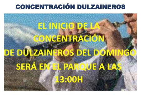 Imagen CONCENTRACIÓN DULZAINEROS