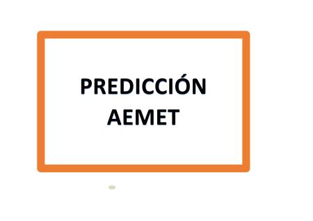 Imagen NUEVA PREDICCIÓN DE AEMET