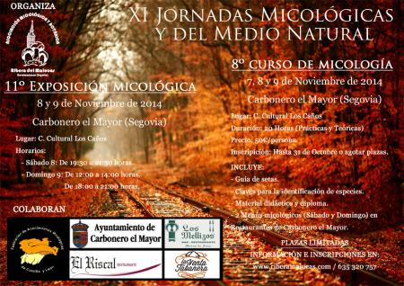 Imagen XI jornadas micológicas de la Asociación Ribera del Malucas
