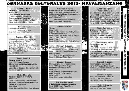 Imagen Jornadas Culturales 2012 en Navalmanzano