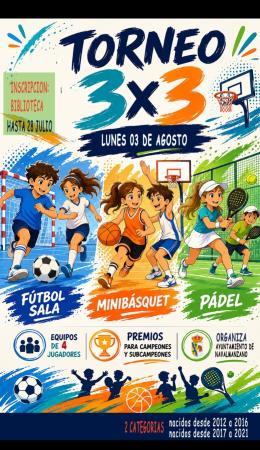 Imagen TORNEO 3X3 infantil