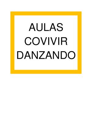 Imagen AULAS PARA CONVIVIR DANZANDO 2026/2027