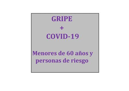 Imagen VACUNACIÓN GRIPE + DOSIS DE RECUERDO COVID-19 MENORES DE 60 AÑOS CON RIESGO