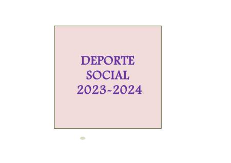 Imagen DEPORTE SOCIAL 2023-2024